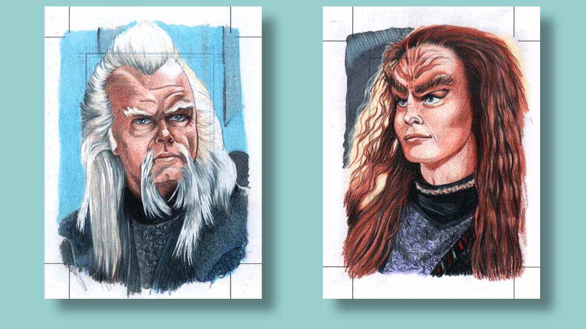 Star Trek Sketch cards